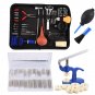 Watch Repair Tool Kit Opener Link Remover Spring Bar Hammer + Back Case Press
