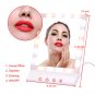 18LED Touch Screen Makeup Mirror Tabletop Vanity Light Up Mirror Cosmetic 3 MODE