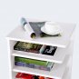 White Night Stand End Table Bedroom Furniture Bedside Shelf Bookcase Nightstand