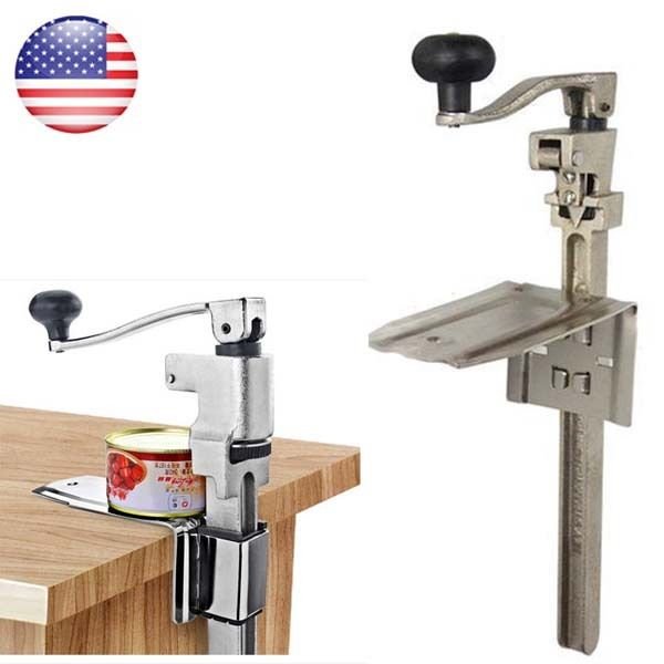 Heavy Duty Table Bench Clamp Can Opener 11in /Commercial Kitchen Restaurant Chef