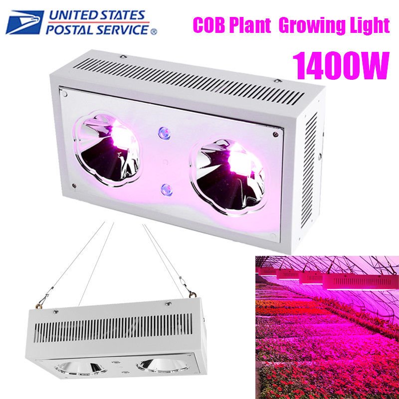 1400W led grow light Red spectrum panel Hydro veg plant seeding blooming lamp US