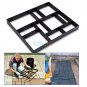 1/2/4pcs DIY Pathmate Stone Road Mold Manually Paving Cement Brick Lawn Path US