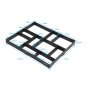 1/2/4pcs DIY Pathmate Stone Road Mold Manually Paving Cement Brick Lawn Path US