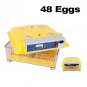 Automatic 48 Digital Egg Incubator Hatcher Turning Chicken Temperature Control