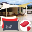 Outdoor Patio UV Sun Shade Sail Canopy Cover Various Colors & Shapes 9.5/16FT