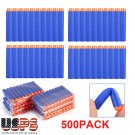 500PCS Refill Bullet Darts for Nerf N-strike Elite Series Blasters Toy Gun