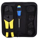 Cable Crimper Tool Kit Wire Terminal Ratchet Plier Crimping Set USA shipping