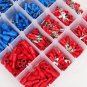 480Pcs Assorted Insulated Electrical Wire Terminal Crimp Connector Spade Set Kit