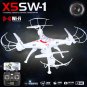X5SW-1 Wifi FPV Camera Drone RTF 2.4G 4CH RC Black quadcopter with HD Camera