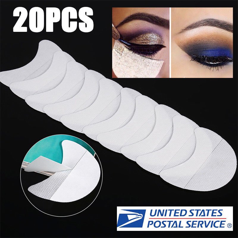 20Pcs Eye Lashes Extension Under Eye Pad Patch Lint False Eyelash Beauty Tool