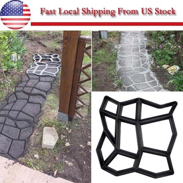 Driveway Pathmate Stone Mold Paving Concrete Stepping Stone Mould Pavement Paver