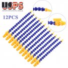 12X Lathe CNC Machine Flexible Plastic Water Oil Coolant Pipe Hose W/ Tap Set US