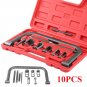 Valve Spring Compressor C Frame Service Car Auto Motorcycle Pusher Tools Set US