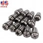 New 13Pcs ER11 Spring Collet Set For CNC Milling Lathe Tool Engraving Machine