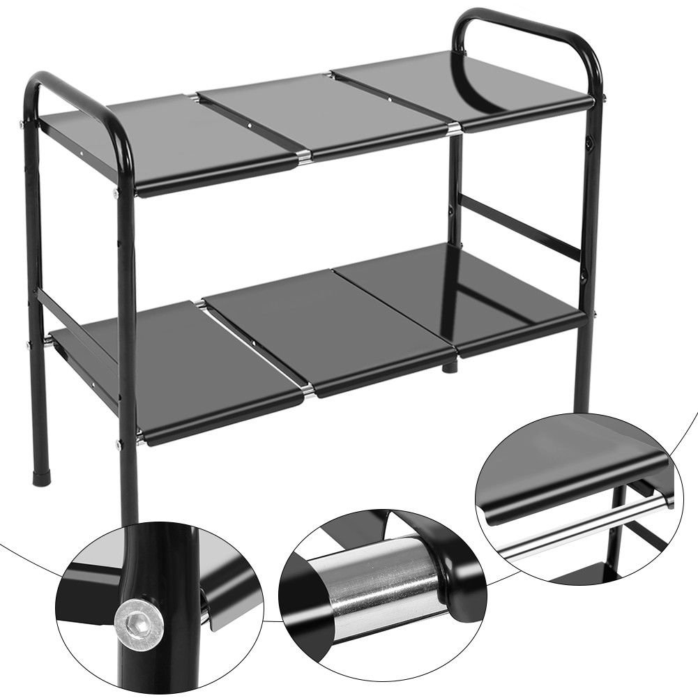 Retractable Foldable Storage Shelf Rack Home Kitchen Bathroom Holder Organizer