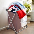 Foldable Laundry Sorter Hamper Clothes Storage Basket Bin Organizer Washing Bag