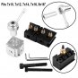 Mini Quick Change Tool Post 4 Cutter Holder Kit Set for 7"x10"/ 12"/14" Lathes