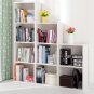 Modern 3/4 Shelf Bookcase Storage Bookshelf Wood Furniture Book Shelving Home