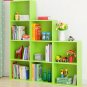 Modern 3/4 Shelf Bookcase Storage Bookshelf Wood Furniture Book Shelving Home