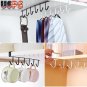 Kitchen Cup Holder Mug Hang Cabinet Shelf Organizer 6Hook Tie scarf Storage Rack