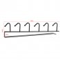 Kitchen Cup Holder Mug Hang Cabinet Shelf Organizer 6Hook Tie scarf Storage Rack