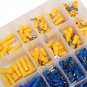 720Pcs Assorted Insulated Electrical Wire Terminal Crimp Connector Spade Set Kit