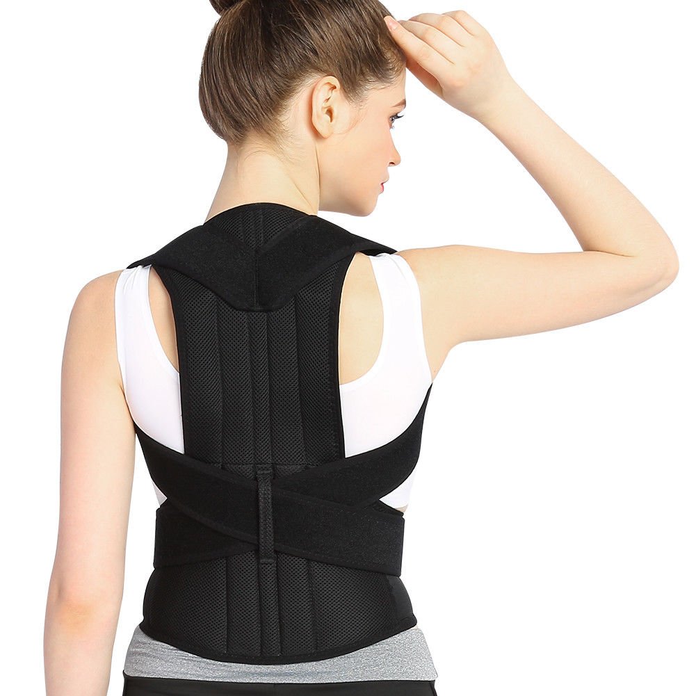 Elastic Magnet Posture Back Pain Upper Support Relief Brace Corrector By YOSOO