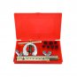 10pc  Pipe Flaring Tool Kit Mechanic Brake Plumber Clamp Spreader Dies Box