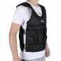 New 20KG Adjustable Workout Weight Weight Vest Exercise Training Fitness Black