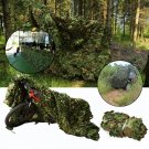 New Woodland leaves Camouflage Camo Army Net Netting Camping Military Hunting