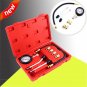8pcs Petrol Engine Cylinder Compression Tester Kit Gauge Tool Automotive US