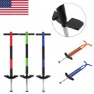 Pogo Stick Jackhammer Jump Stick Blue Green Red Orange for Children Kids Adult