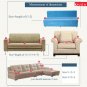 USA Ship Stretch Chair Sofa Covers 1 2 3 Seater Protector Couch Cover Slipcove