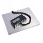660lbs x 0.1 lb Digital Floor Bench Scale Steel Platform for Shipping Postal USA