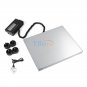 660lbs x 0.1 lb Digital Floor Bench Scale Steel Platform for Shipping Postal USA