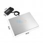 660lbs x 0.1 lb Digital Floor Bench Scale Steel Platform for Shipping Postal USA