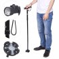 Adjustable Anti-Shock Cane Pole Hiking Walking Trekking Stick Crutches New