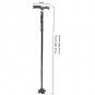 Adjustable Anti-Shock Cane Pole Hiking Walking Trekking Stick Crutches New