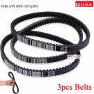 3 Pack 203591- Q430203W Go Kart Drive Belt for Yerf-dog Go karts Go Cart US