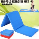 Folding Yoga Fitness Exercise Mat Thick Foam Non Slip 5CM Gym Workout Mats US