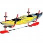 Steel Ladder Wall Mount Storage Rack Bike Surfboard Canoe Kayak Folding Hanger