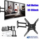 TV Wall Mount Swivel Tilt Full Motion 32 37 39 40 42 43 46 55 Inch LED LCD Flat