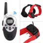 Waterproof 1000m Remote Control Pet Dog Anti Bark Shock Collar US (Two Collars)