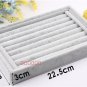 Charming Velvet Jewelry Earring Ring Display Organizer Box Tray Holder Storage