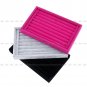 Charming Velvet Jewelry Earring Ring Display Organizer Box Tray Holder Storage