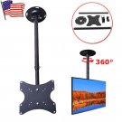 17"-37" SWIVEL LCD LED PLASMA CEILING ROOF TV BRACKET TELEVISION WALL MOUNT HOME