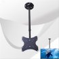 17"-37" SWIVEL LCD LED PLASMA CEILING ROOF TV BRACKET TELEVISION WALL MOUNT HOME