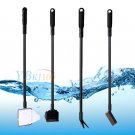 New 4 in 1 Fish Tank Aquarium Brush Gravel Rake Net Fork Sponge Cleaning Tools