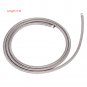 AN6 Nylon Stainless Steel Braided Fuel Hose End Fuel Adapter Kit Oil Line 12FT