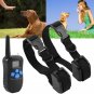 Pet Dog Training Collar Rechargeable Electric LCD 100LV Shock (Two Collars)